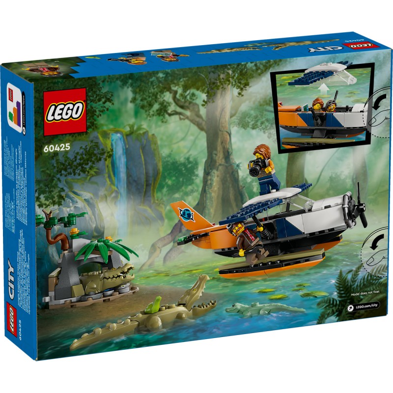 Hidroavionul unui explorator al junglei LEGO City 60425