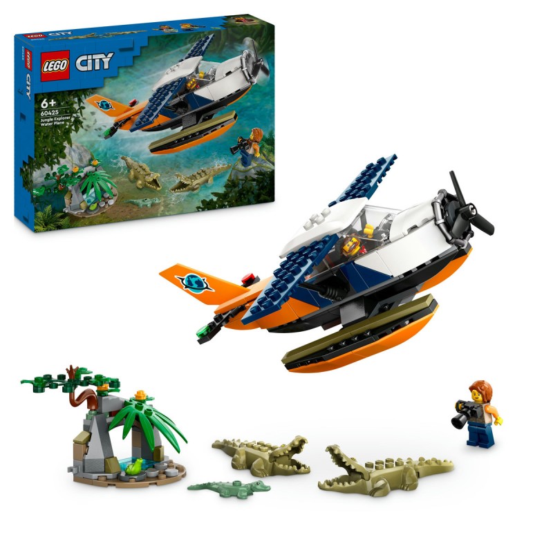 Hidroavionul unui explorator al junglei LEGO City 60425