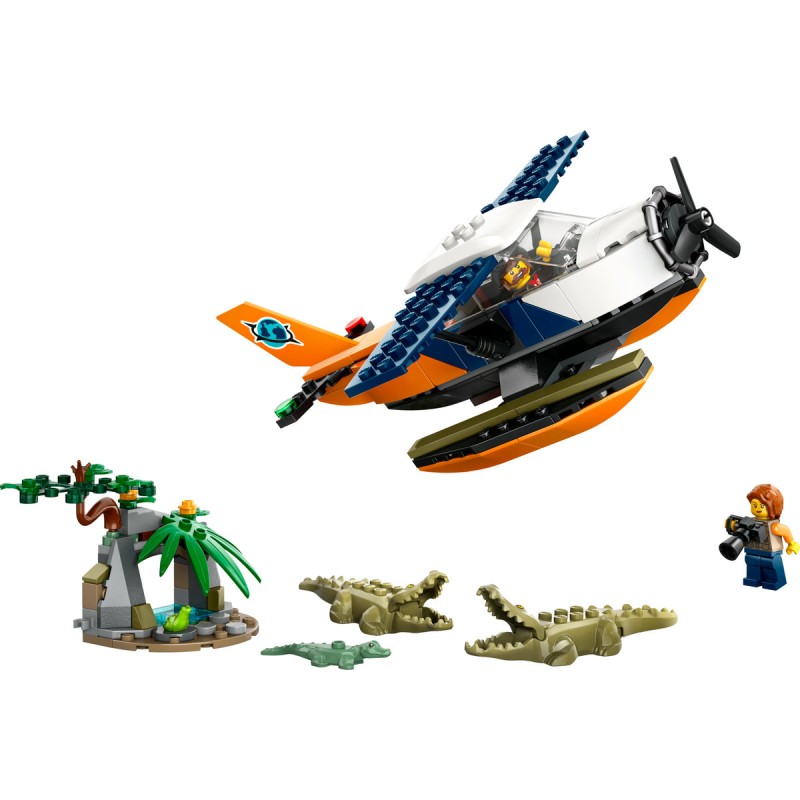 Hidroavionul unui explorator al junglei LEGO City 60425