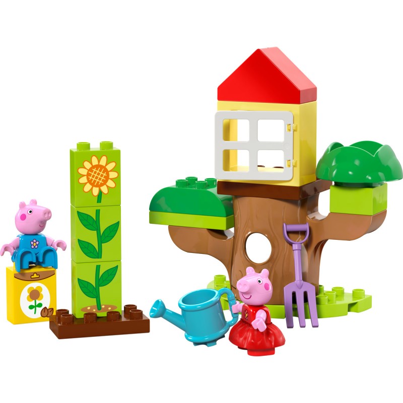 Purcelusa Peppa Gradina si casa din copac LEGO DUPLO 10431
