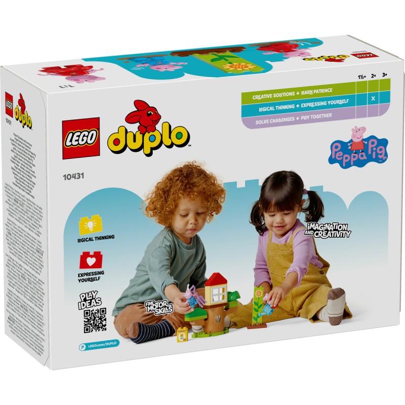 Purcelusa Peppa Gradina si casa din copac LEGO DUPLO 10431