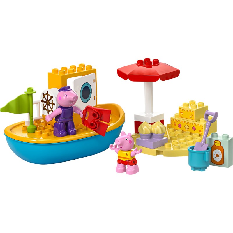 Purcelusa Peppa si Excursia cu barca LEGO DUPLO 10432