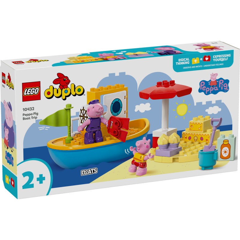 Purcelusa Peppa si Excursia cu barca LEGO DUPLO 10432