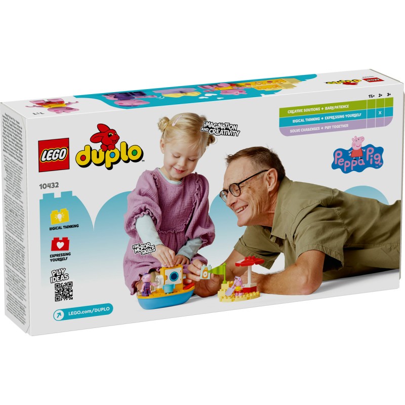 Purcelusa Peppa si Excursia cu barca LEGO DUPLO 10432