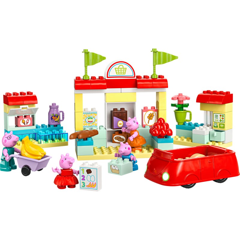 Purcelusa Peppa si Supermarketul LEGO DUPLO 10434