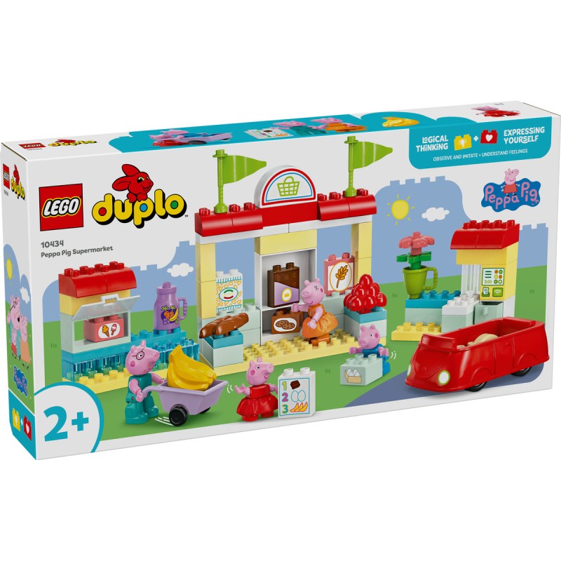 Purcelusa Peppa si Supermarketul LEGO DUPLO 10434