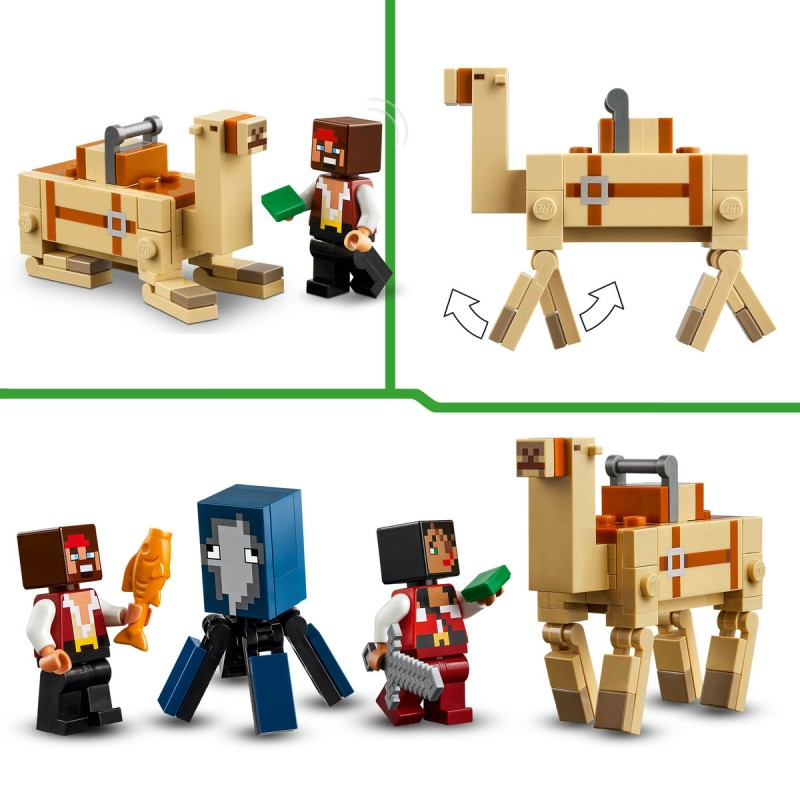 Calatorie pe corabia de pirati LEGO Minecraft 21259