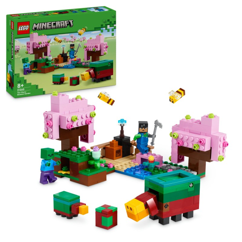 Gradina cu ciresi înfloriti LEGO Minecraft 21260