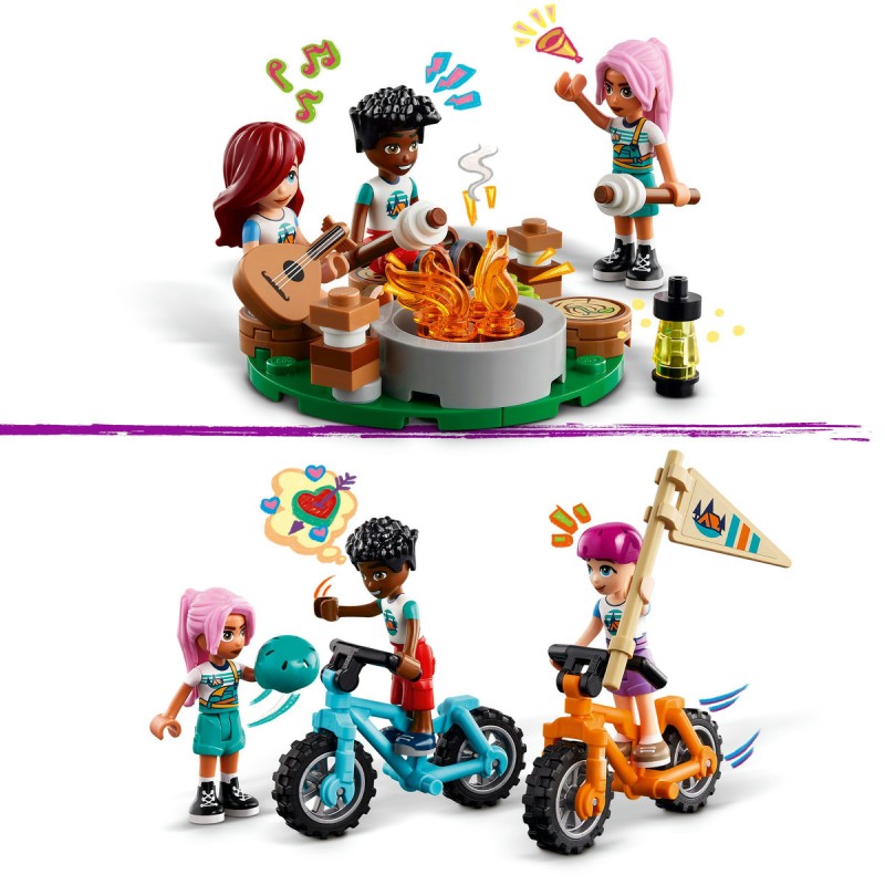 Cabane în tabara de aventuri LEGO Friends 42624