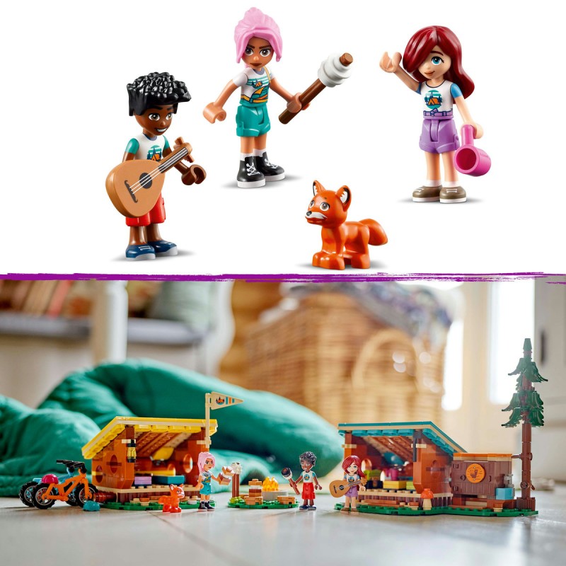 Cabane în tabara de aventuri LEGO Friends 42624