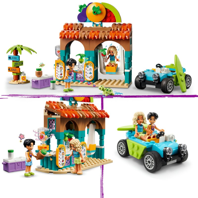 Chiosc de smoothie-uri pe plaja LEGO Friends 42624