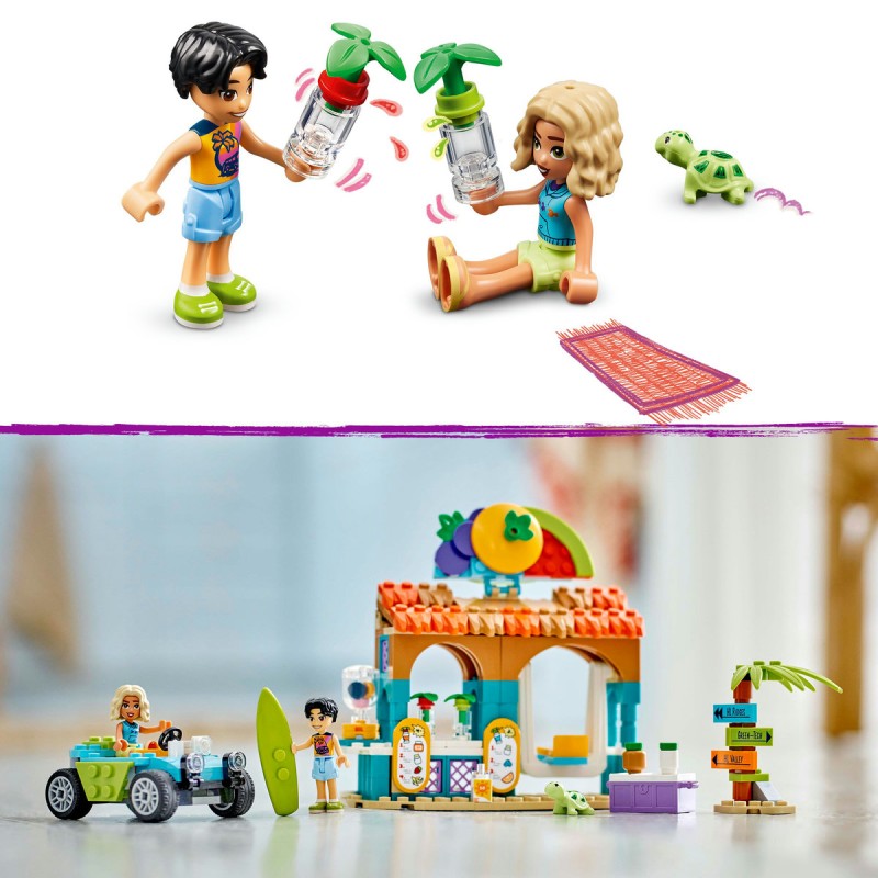 Chiosc de smoothie-uri pe plaja LEGO Friends 42624