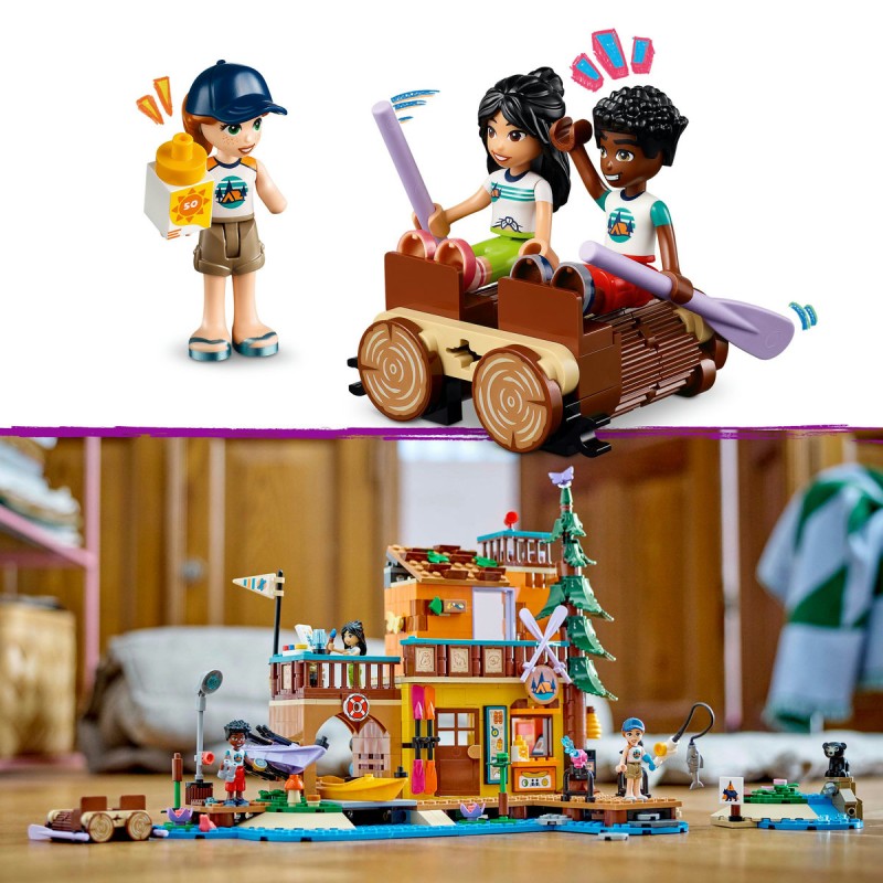 Sporturi nautice în tabara de aventuri LEGO Friends 42626
