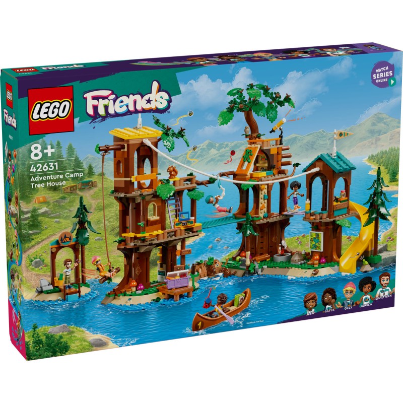 Casa din copac din tabara de aventuri LEGO Friends 42631