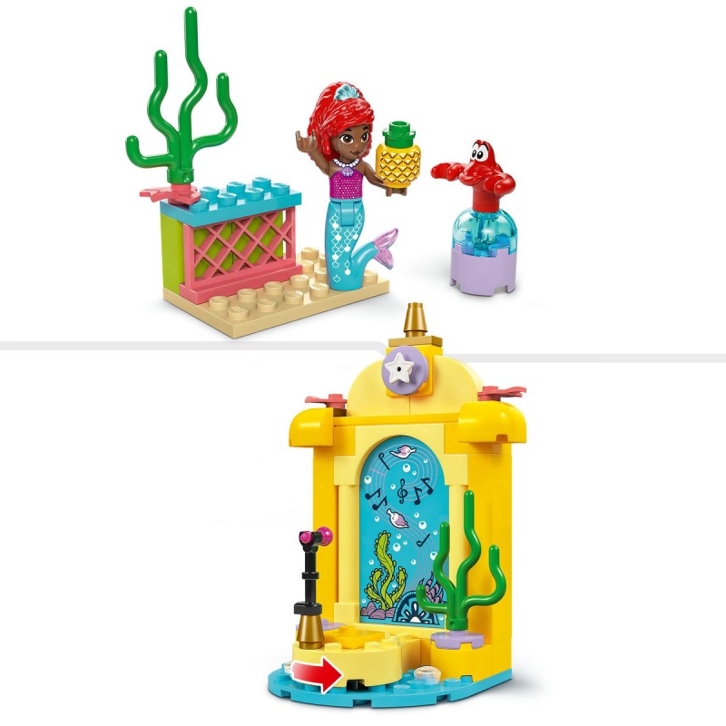 Scena muzicala a lui Ariel LEGO Disney 43235