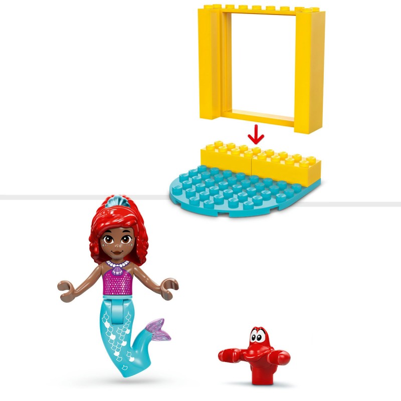 Scena muzicala a lui Ariel LEGO Disney 43235