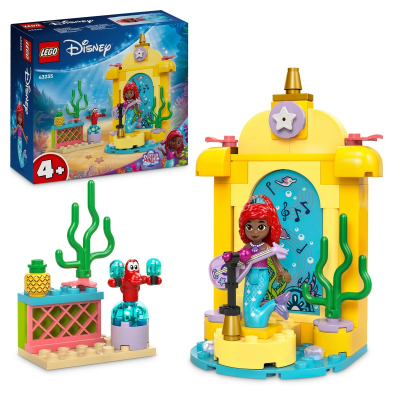 Scena muzicala a lui Ariel LEGO Disney 43235