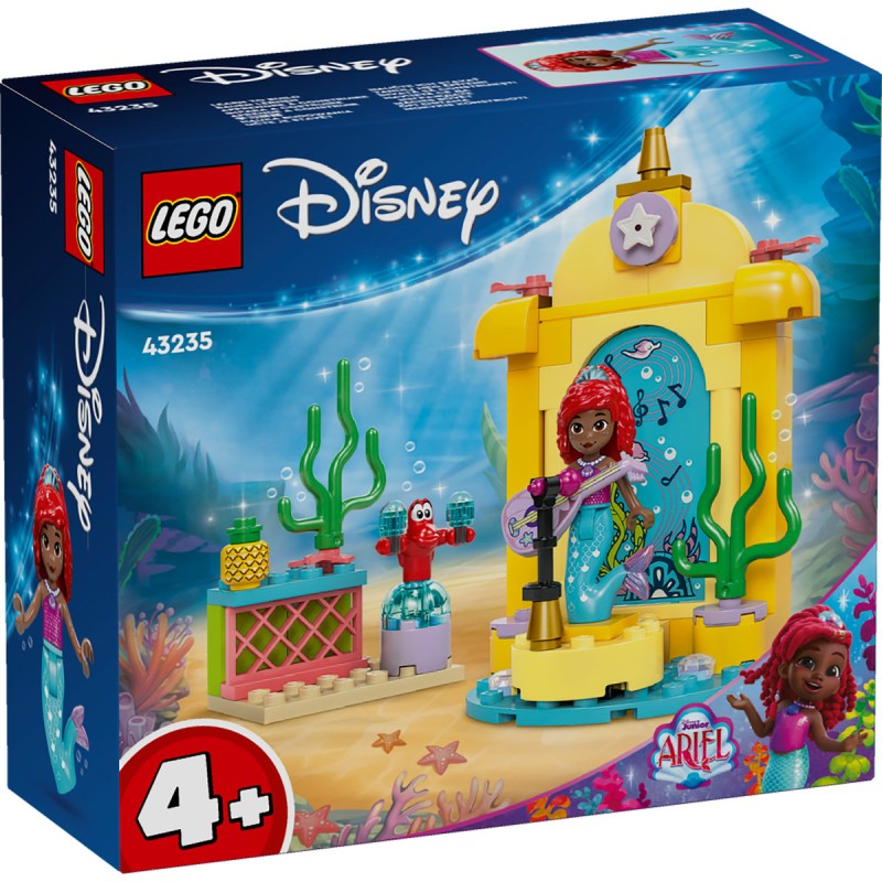 Scena muzicala a lui Ariel LEGO Disney 43235