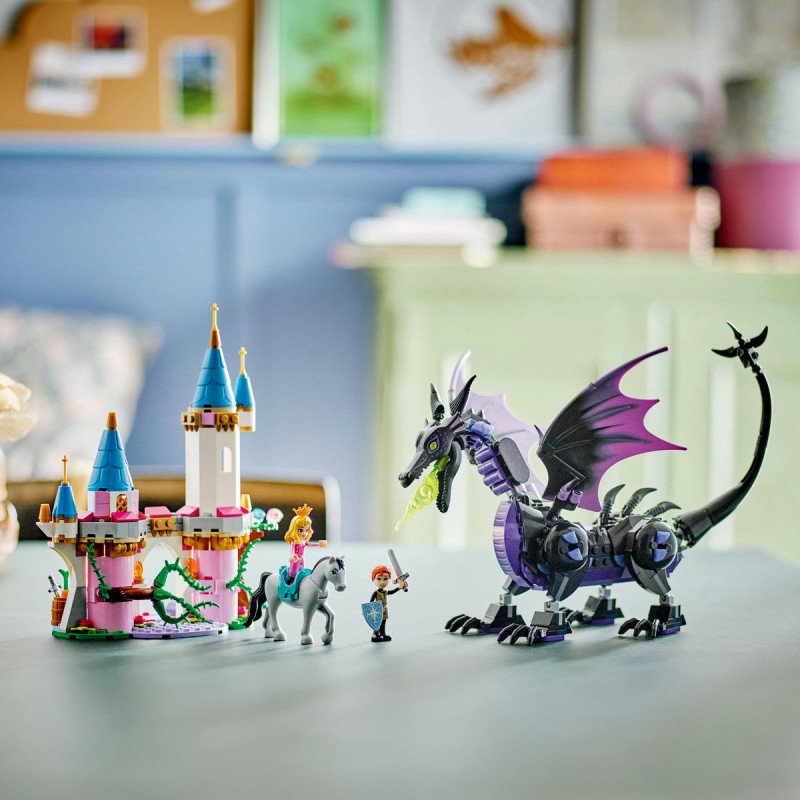 Maleficent sub forma de dragon LEGO Disney 43240
