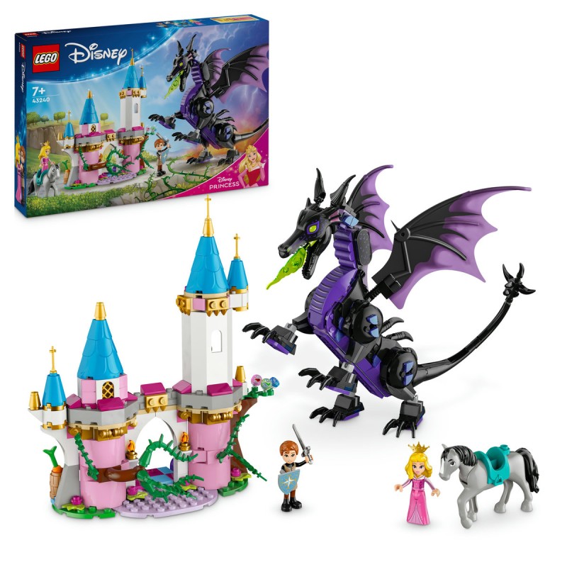 Maleficent sub forma de dragon LEGO Disney 43240