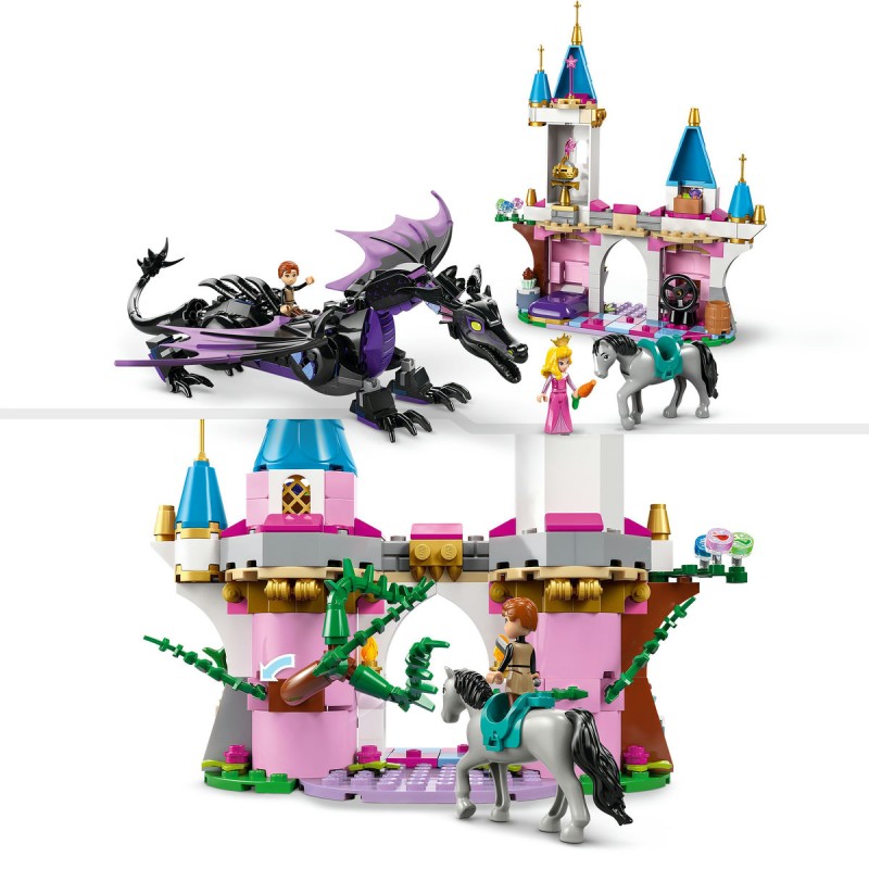 Maleficent sub forma de dragon LEGO Disney 43240