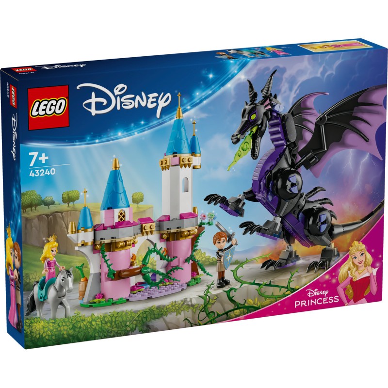 Maleficent sub forma de dragon LEGO Disney 43240