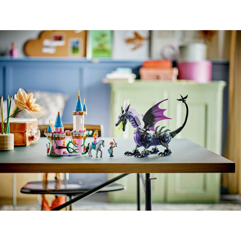 Maleficent sub forma de dragon LEGO Disney 43240