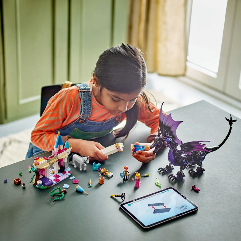 Maleficent sub forma de dragon LEGO Disney 43240
