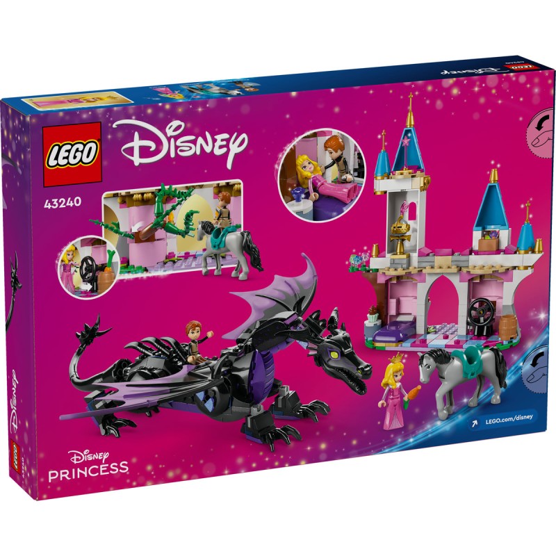 Maleficent sub forma de dragon LEGO Disney 43240