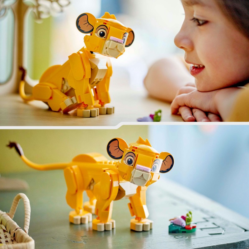 Puiul Simba Regele Leu LEGO Disney 43243