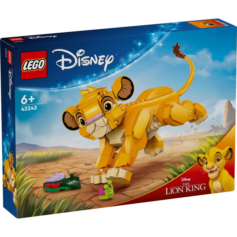 Puiul Simba Regele Leu LEGO Disney 43243
