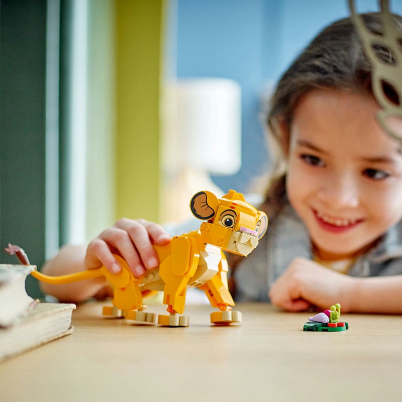 Puiul Simba Regele Leu LEGO Disney 43243