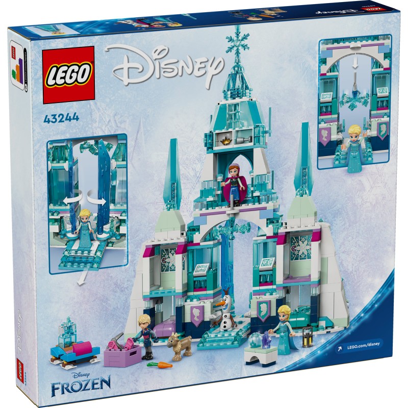 Palatul de gheata al Elsei LEGO Disney 43244