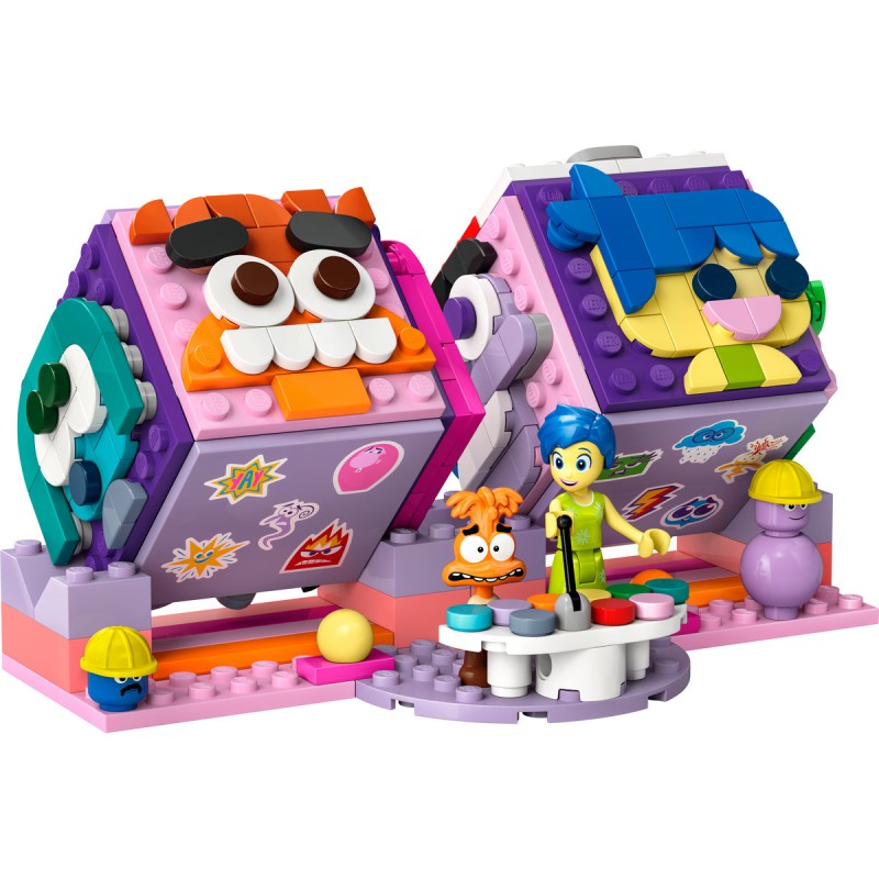 Intors pe dos: Cuburi cu emotii LEGO Disney 43248