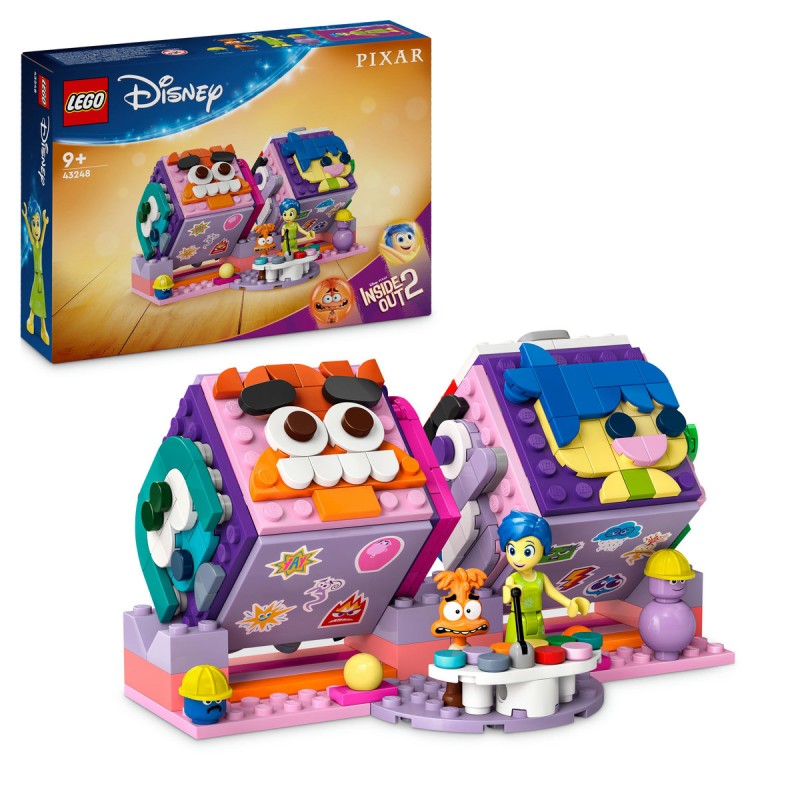 Intors pe dos: Cuburi cu emotii LEGO Disney 43248