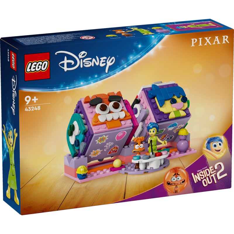 Intors pe dos: Cuburi cu emotii LEGO Disney 43248