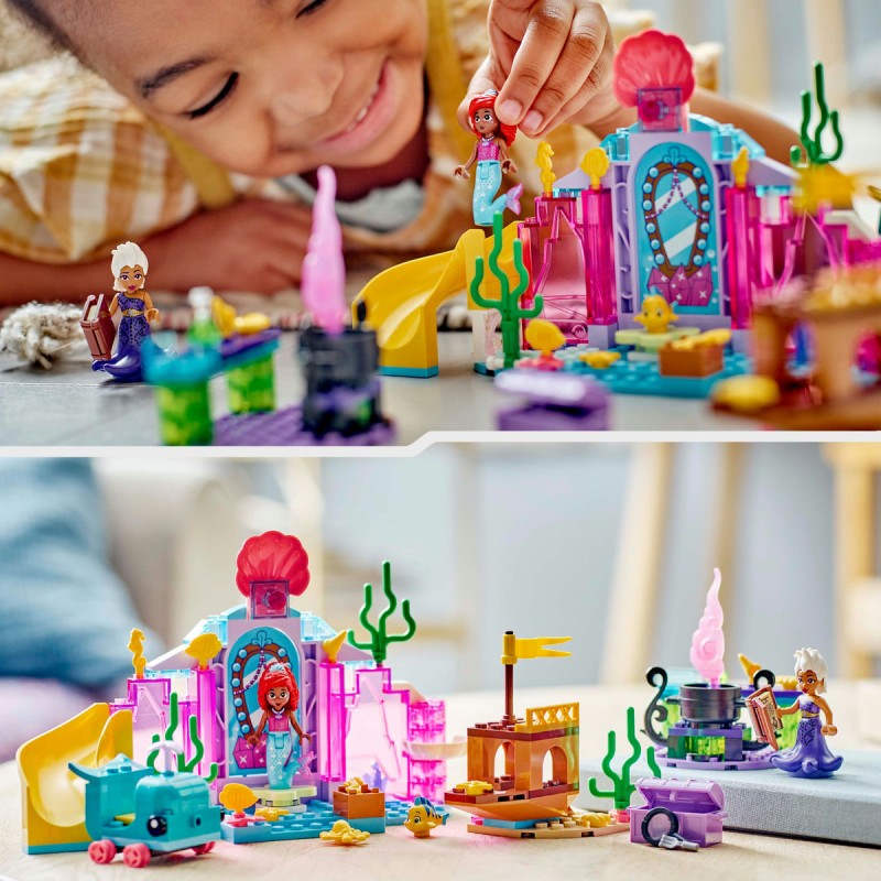 Pestera de cristal a lui Ariel LEGO Disney 43254