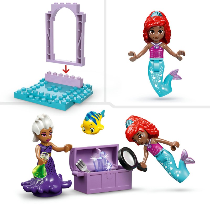 Pestera de cristal a lui Ariel LEGO Disney 43254