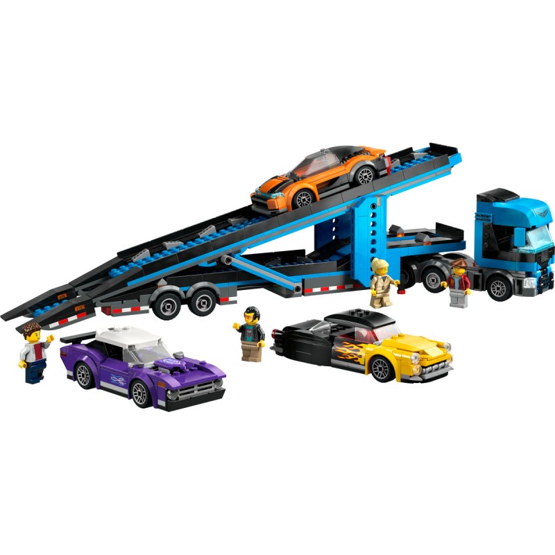 Camion transportor de masini sport LEGO City 60408
