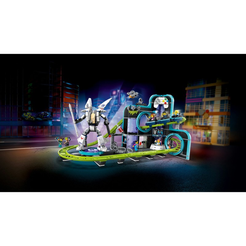 Parc cu roller coaster Lumea Robotilor LEGO City 60421
