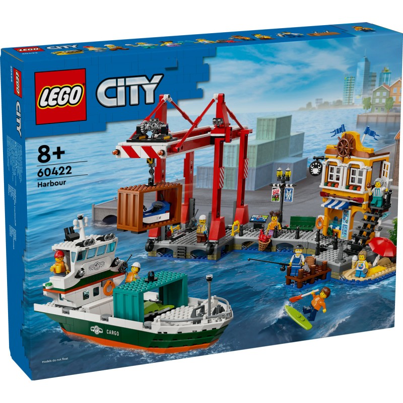 Port si nava de transport marfa LEGO City 60422