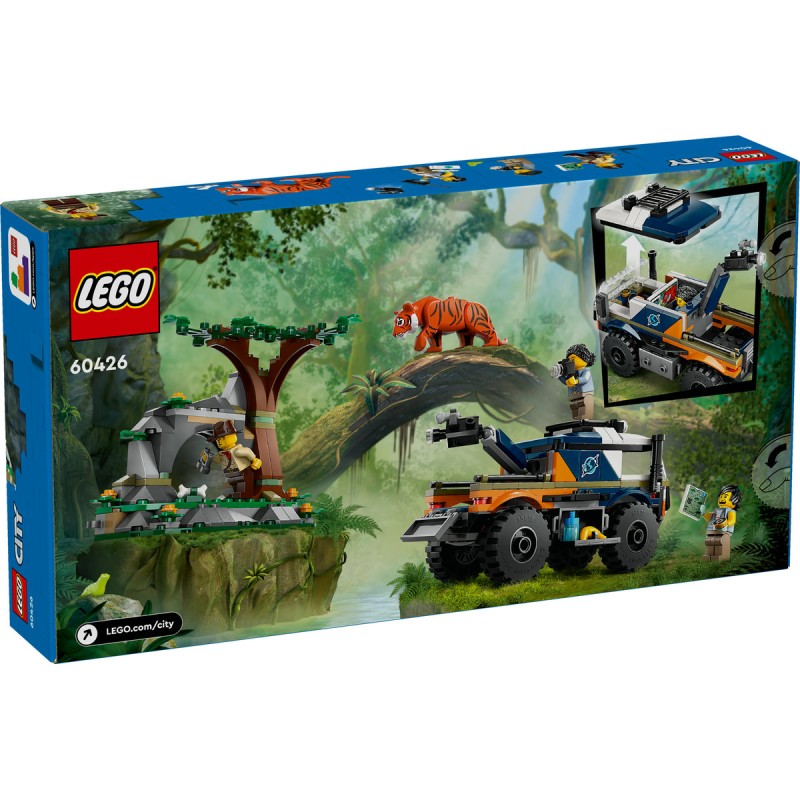 Camionul off road al unui explorator al junglei LEGO City 60426