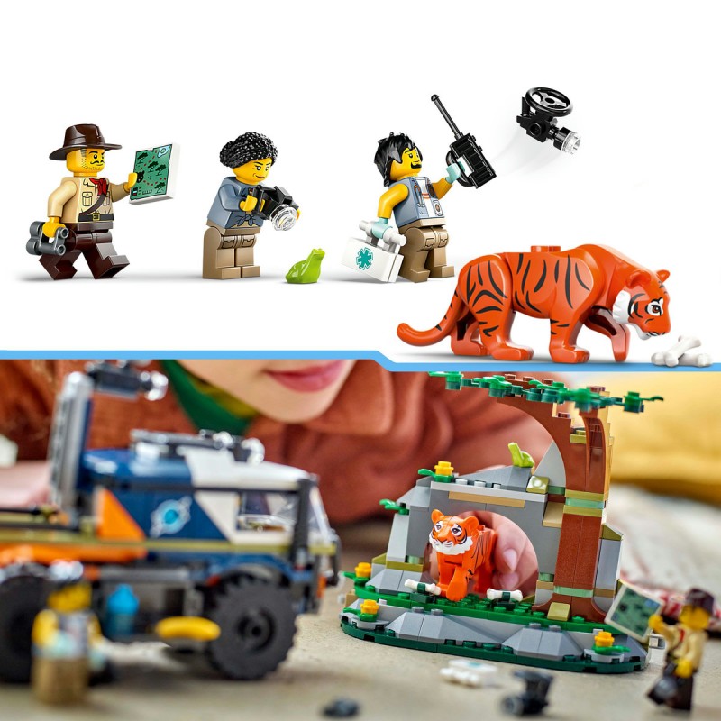 Camionul off road al unui explorator al junglei LEGO City 60426