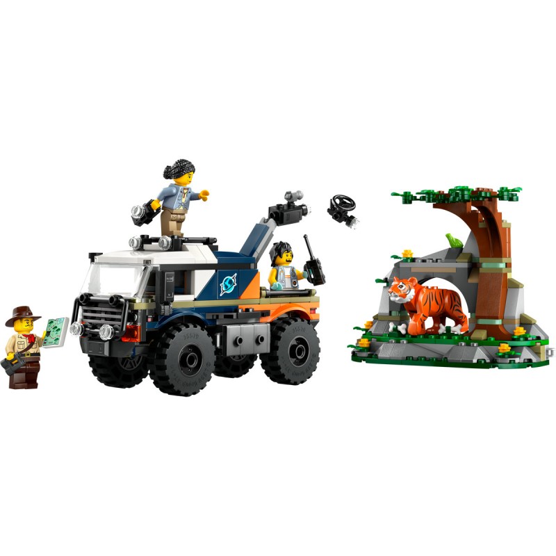 Camionul off road al unui explorator al junglei LEGO City 60426