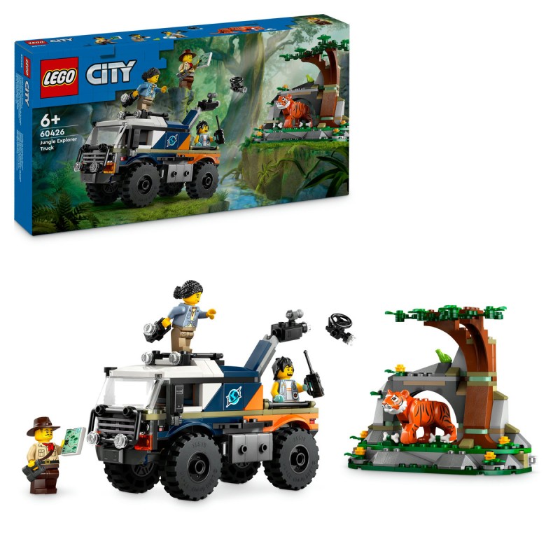 Camionul off road al unui explorator al junglei LEGO City 60426