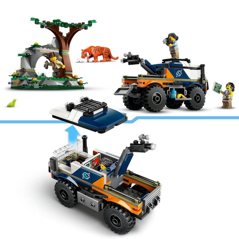 Camionul off road al unui explorator al junglei LEGO City 60426