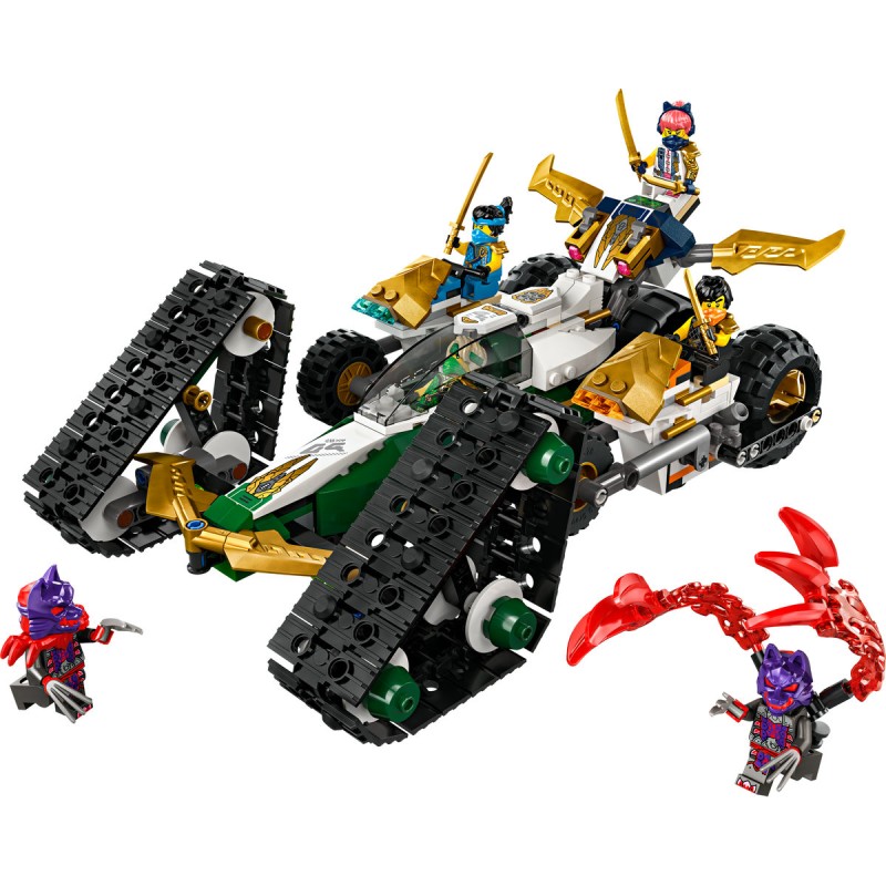 Vehicul combinat al echipei ninja LEGO Ninjago 71820
