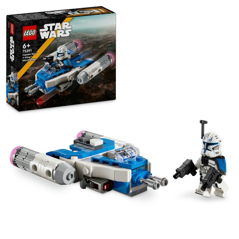 Micronava de lupta Y-Wing™ a Capitanului Rex LEGO Star Wars 75391