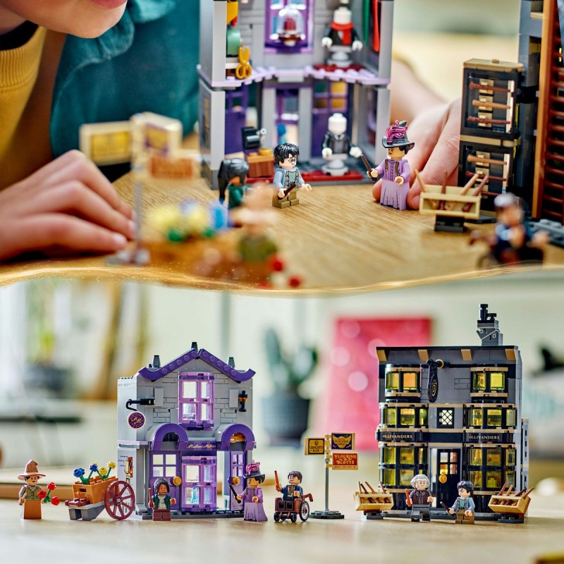 Ollivander si magazinul de haine al lui Madam Malkin LEGO Harry Potter 76439
