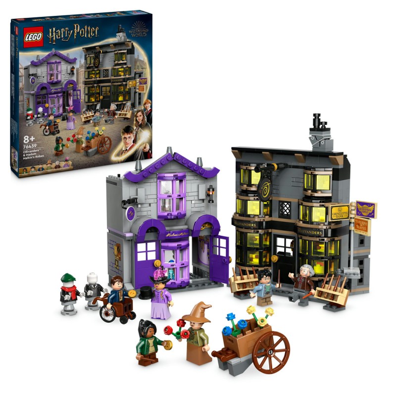 Ollivander si magazinul de haine al lui Madam Malkin LEGO Harry Potter 76439